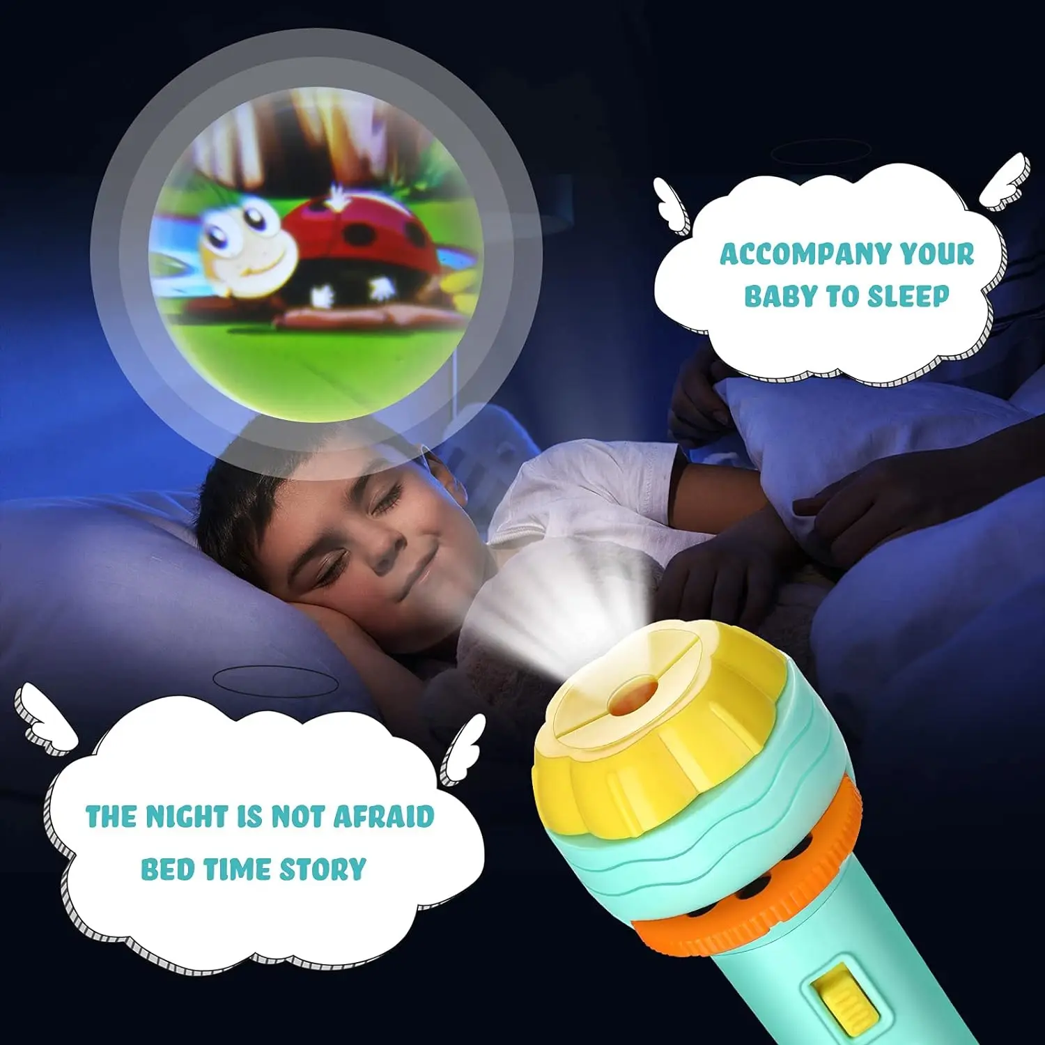 Flashlight Projector Story Lamp 5