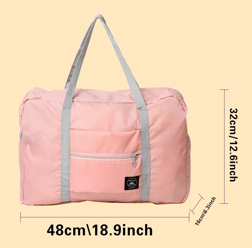 2022 Travel Luggage Bag for Women Foldable Waterproof Duffel Bag Larger Capacity Sports Gym Bag Portable Travel Bag Organizer