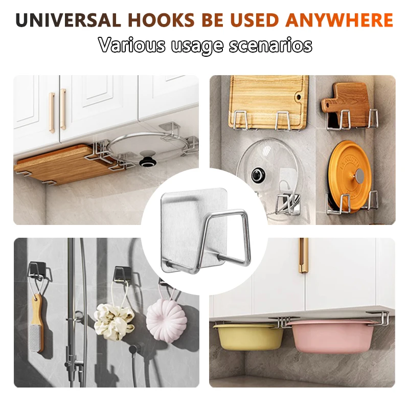 스테인레스 스틸 스폰지 홀더 싱크 스폰지 배수 랙 주방 주최자 자기 접착 후크 스토리지 선반 욕실 액세서리