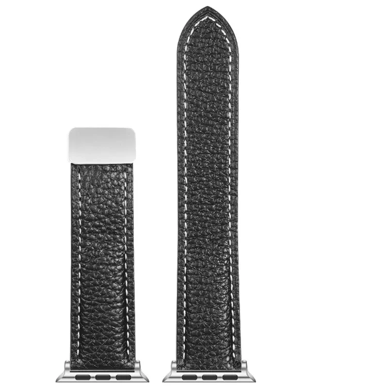 Magnetic Leather Strap for Apple Watch - Premium Design for All Series
