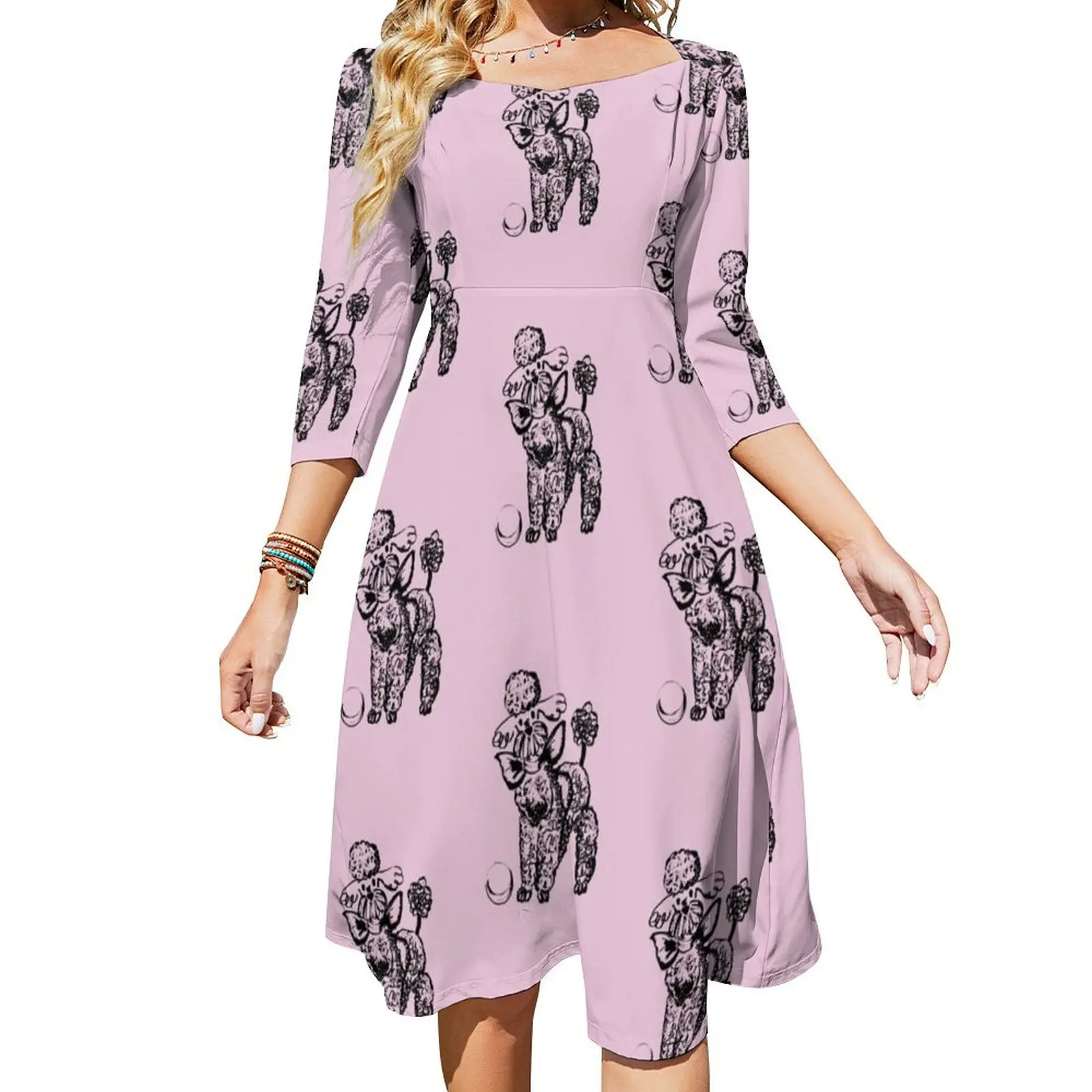 

Женские Расклешенные платья Gladys, роскошные дизайнерские бандажные платья 2024