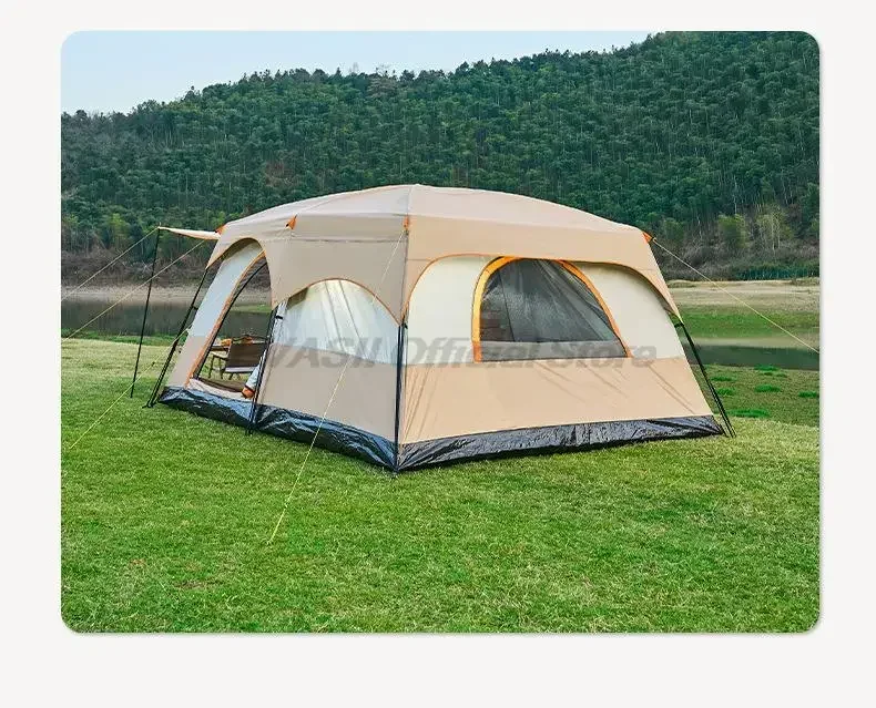 Grande Bâche De Camping étanche - Tarp Polyester Pour Abri Extérieur, Neuf