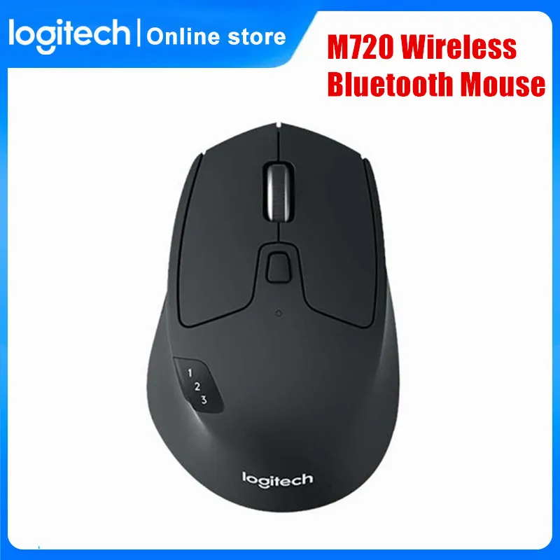

Logitech Mouse M720 Wireless 2.4GHz Bluetooth 1000DPI Gaming Mice Unifying Dual Mode Multi-device Office Gaming Mouse For PC