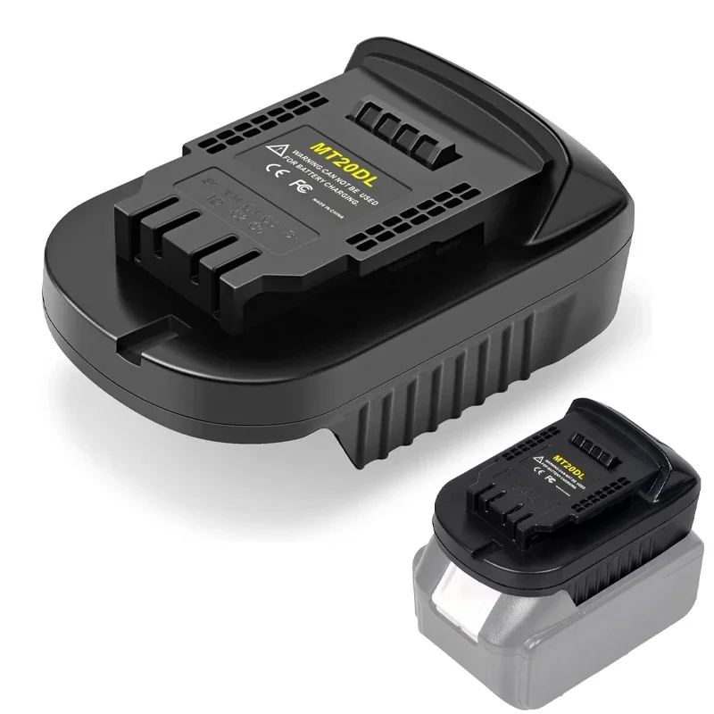 

Replacement Battery Adapter Converter for Makita 18V BL1830 BL1850 To for Dewalt 18V 20V Lithium Battery DCB200 DCB205
