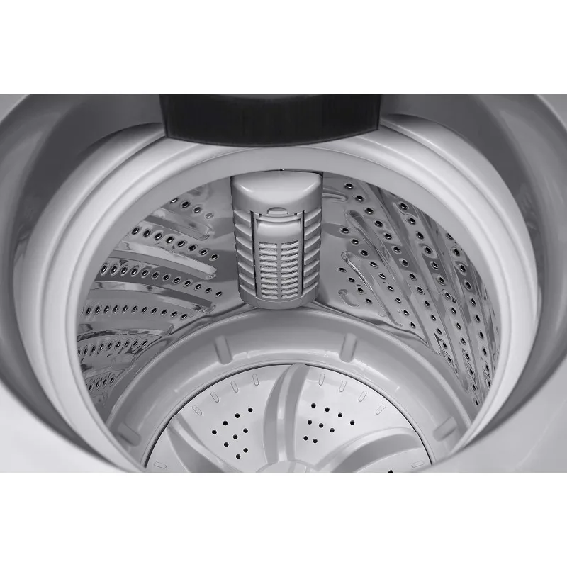 Comfee Portable Washing Machine, 0.9 cu.ft Compact Washer With LED Display, 5 Wash Cycles, 2 Built-in Rollers, Space Saving
