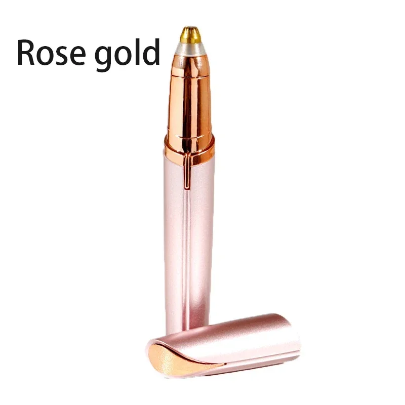 1pc electric eyebrow trimmer Eyebrow trimmer Facial hair remover Female makeup painless automatic eyebrow trimmer tool 6