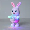 Robot Rabbit Dancing Sing Song Electronic Bunny Music Robotic Animal Beat Drum With LED Cute Electric Pet Toy Kids Birthday Gift 1