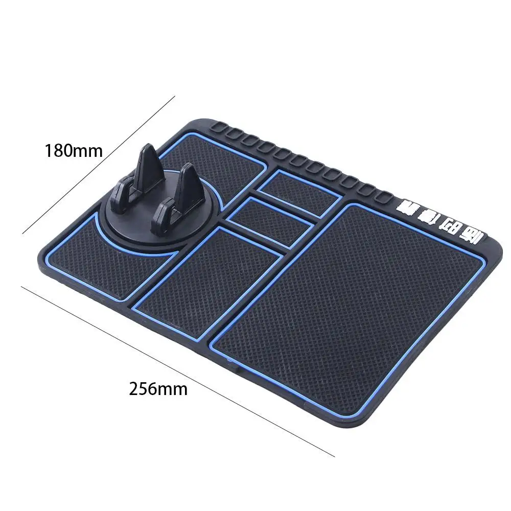 4 In 1 Silicone Car Anti-slip Mat Car Phone Holder Dashboard Phone Holder