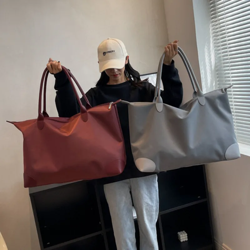 2024 New Women Women's Short Distance New Large Capacity Style Business Travel Luggage Bag Backpack Portable One Shoulder Sports