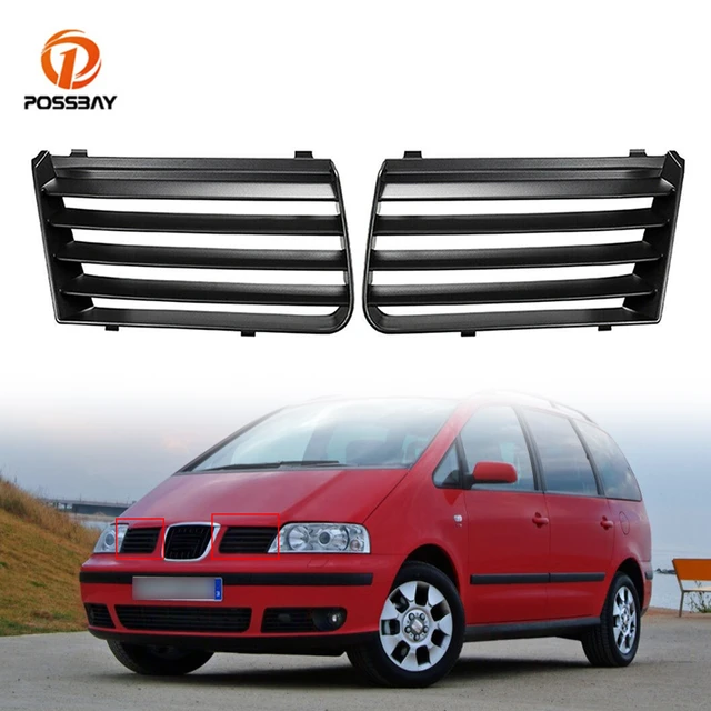 Auto Vorderen Stoßfänger Oberen Kühlergrill Mesh Abdeckung Schwarz Racing  Grill für Seat Alhambra 2001 2002 2003 2004 2005 2006 2007 2008 2009 2010 -  AliExpress