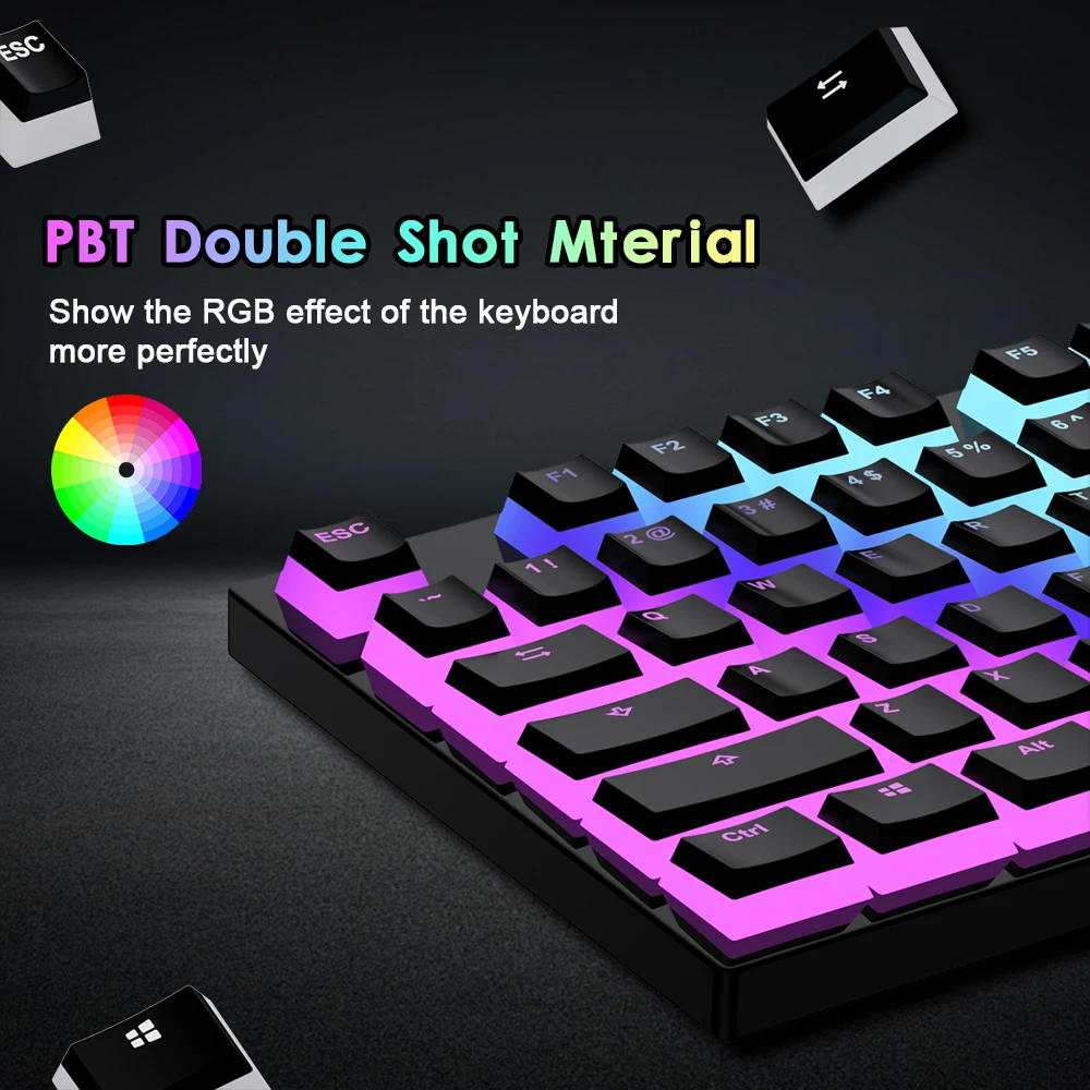 

PBT 119 Keys OEM Profile Pudding Keycap Dye Sublimation For Cherry MX Switch Mechanical Keyboard backlit Key Caps Custom DIY