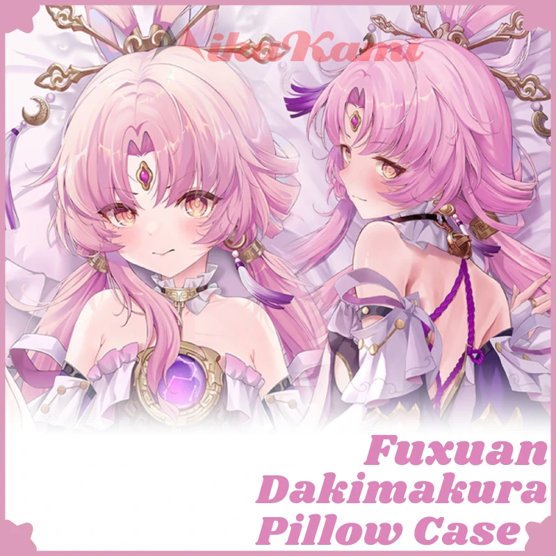 Fuxuan Dakimakura Honkai Star Rail Сексуальная обнимающая подушка для всего тела, подушка, наволочка, домашнее постельное белье, декор для детской комнаты