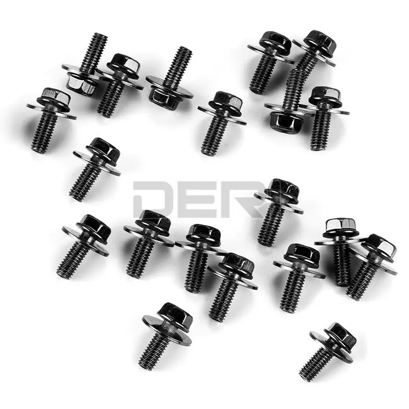100 X Viti Quadrate M6 X 6Mm X 40Mm Con Dadi Esagonali - Foto 2