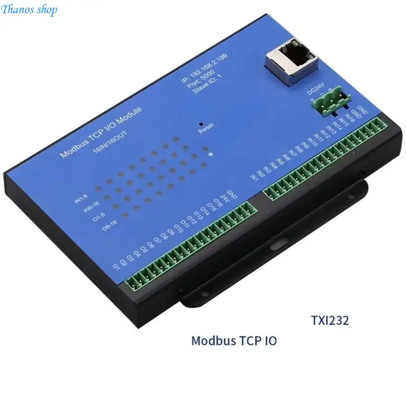 이더넷 Modbus 모듈 안정적인 통신, 16/32 입력 및 출력 채널 X37A