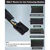 4 Pin Male To Female Fan RGB Splitter Cable For Corsair RGB HUB, Lighting Node Core And ICUE Commander CORE XT 5