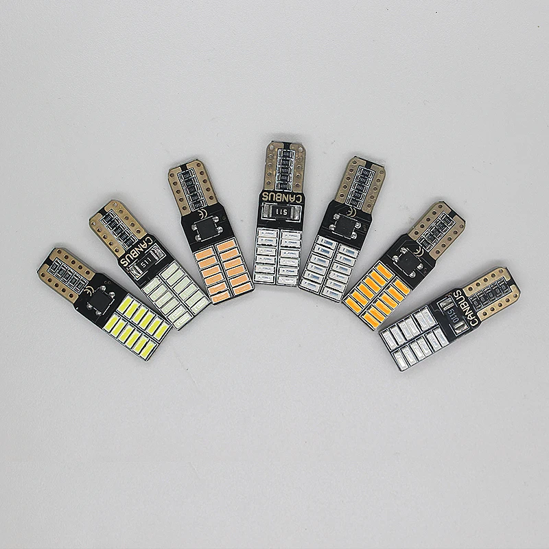 LED ڵ  ڵ W5W CANBUS 4014 24smd 6000K  Ŭ ,  ׼, T10, 50 