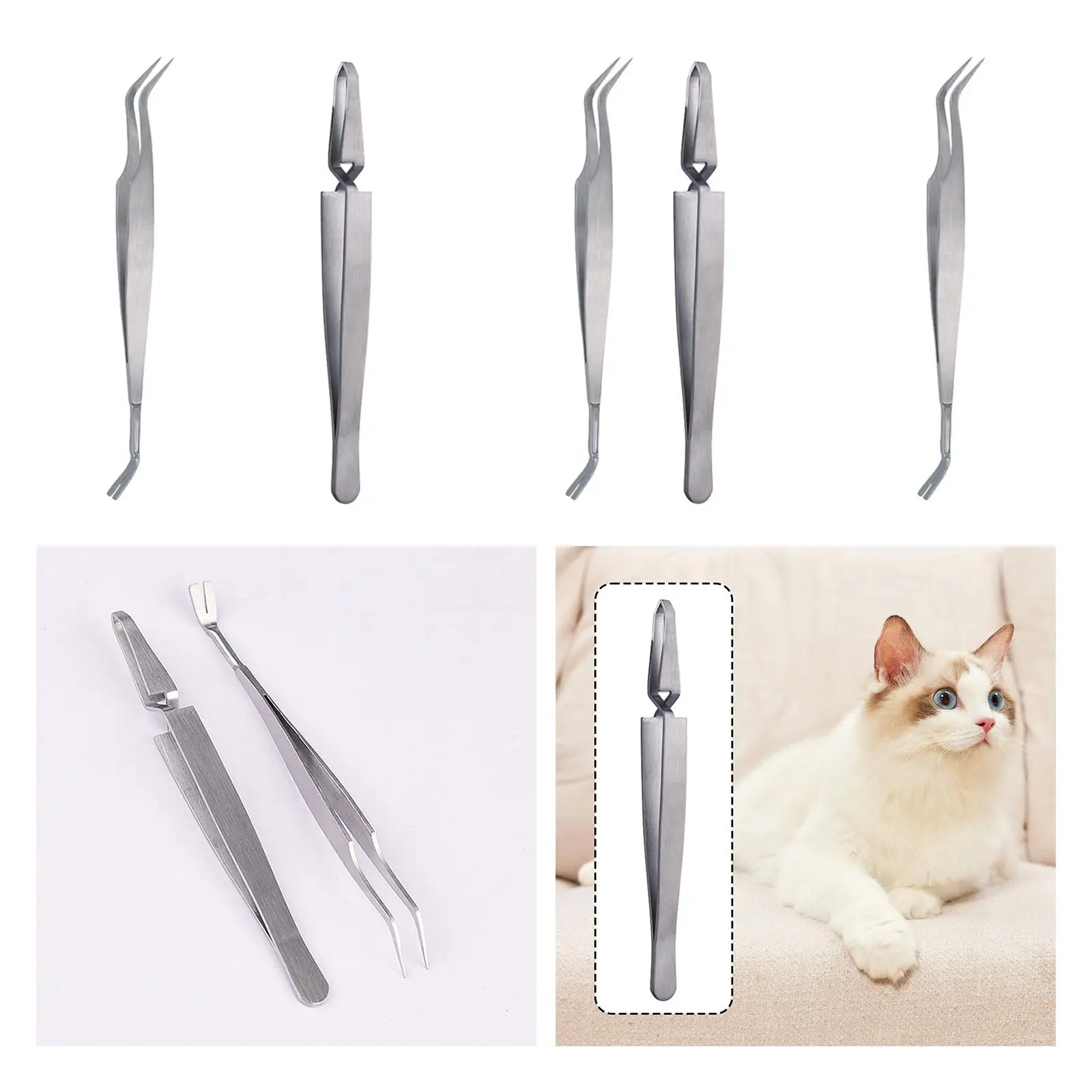 Tick Removal Tool for Dogs Cats Cleaning Tool Pet Grooming Supplies Lice