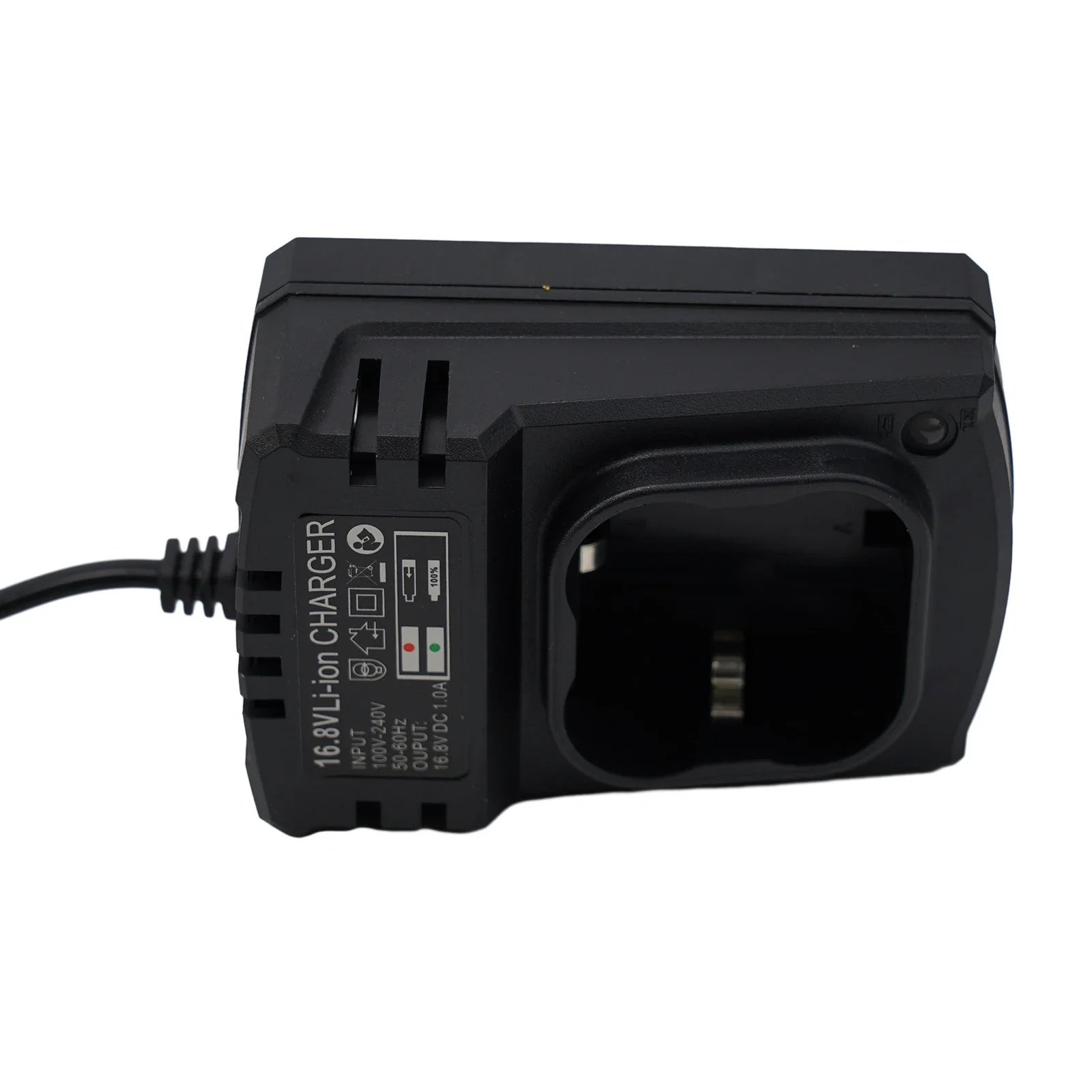Electric Drill Charger 0.8m DC16.8V 1000mA 50-60Hz Black for Applicable To Fugue