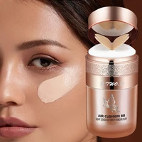 Air Cushion BB Cream Moisturizing Foundation Concealer Whitening Oil-control Waterproof Butterfly Powder Puff  Makeup Cosmetics 1