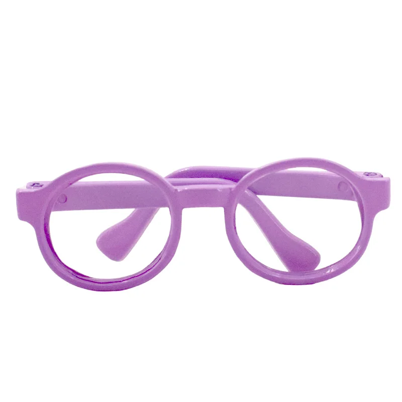 For Labubu Doll Colorful Cute Glasses Mini Matching Frame Pop Glasses For 17CM Doll Accessories,Our Generation Kid DIY Toys Gift