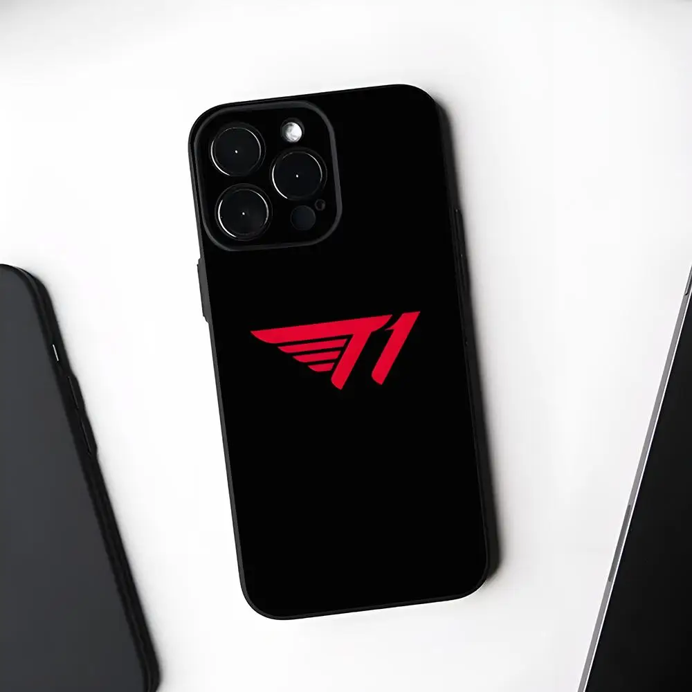 SKT T1 Esports Black Soft Phone Case