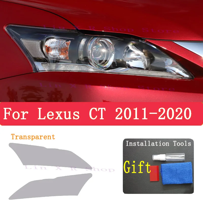 

Для Lexus CT 2011 2012-2020 ТПУ автомобильные Внешние фары устойчивая к царапинам Защитная пленка Налобные фонари Ремонт Наклейка аксессуары установка