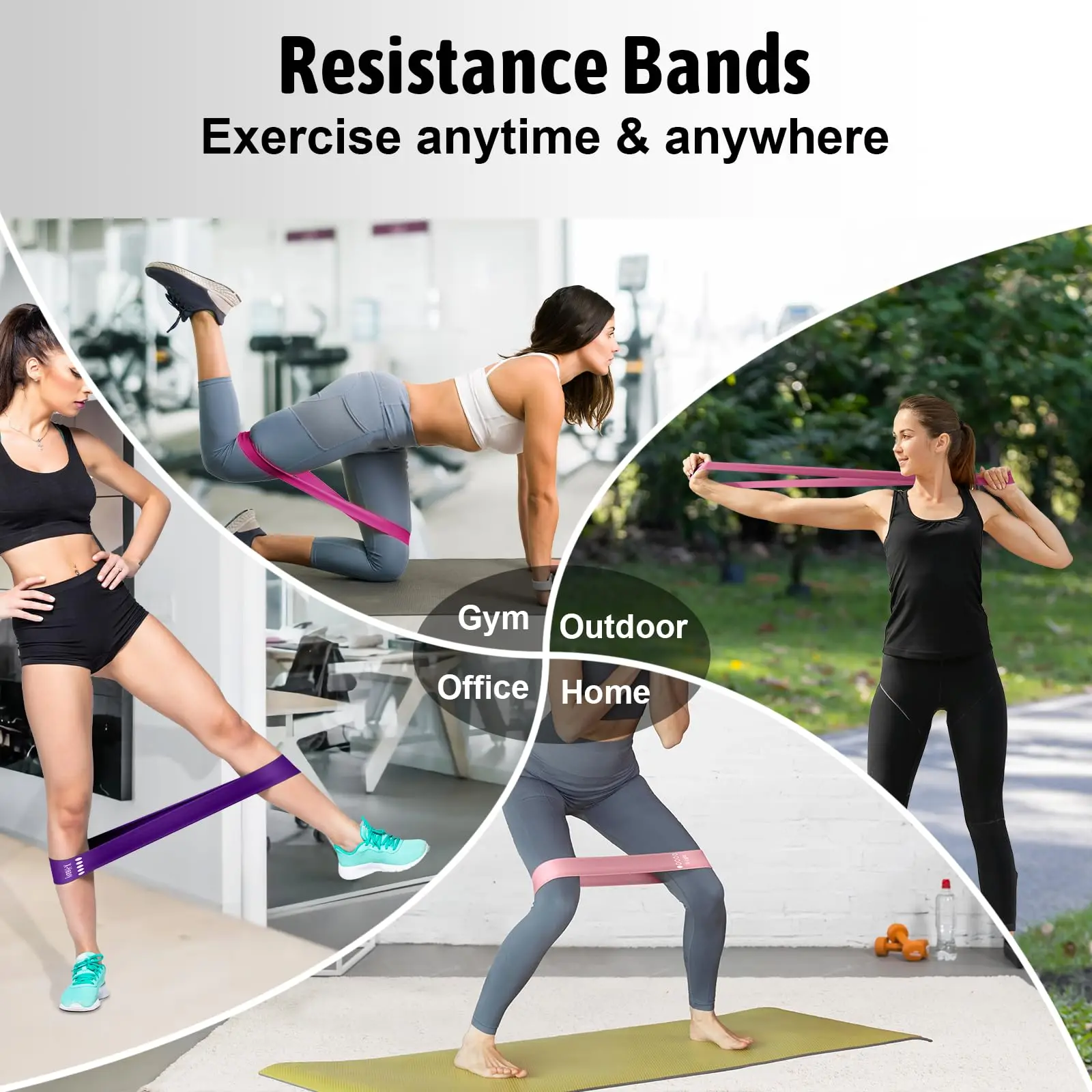 Enhanced Silicone Resistance Band for Versatile Fitness Training