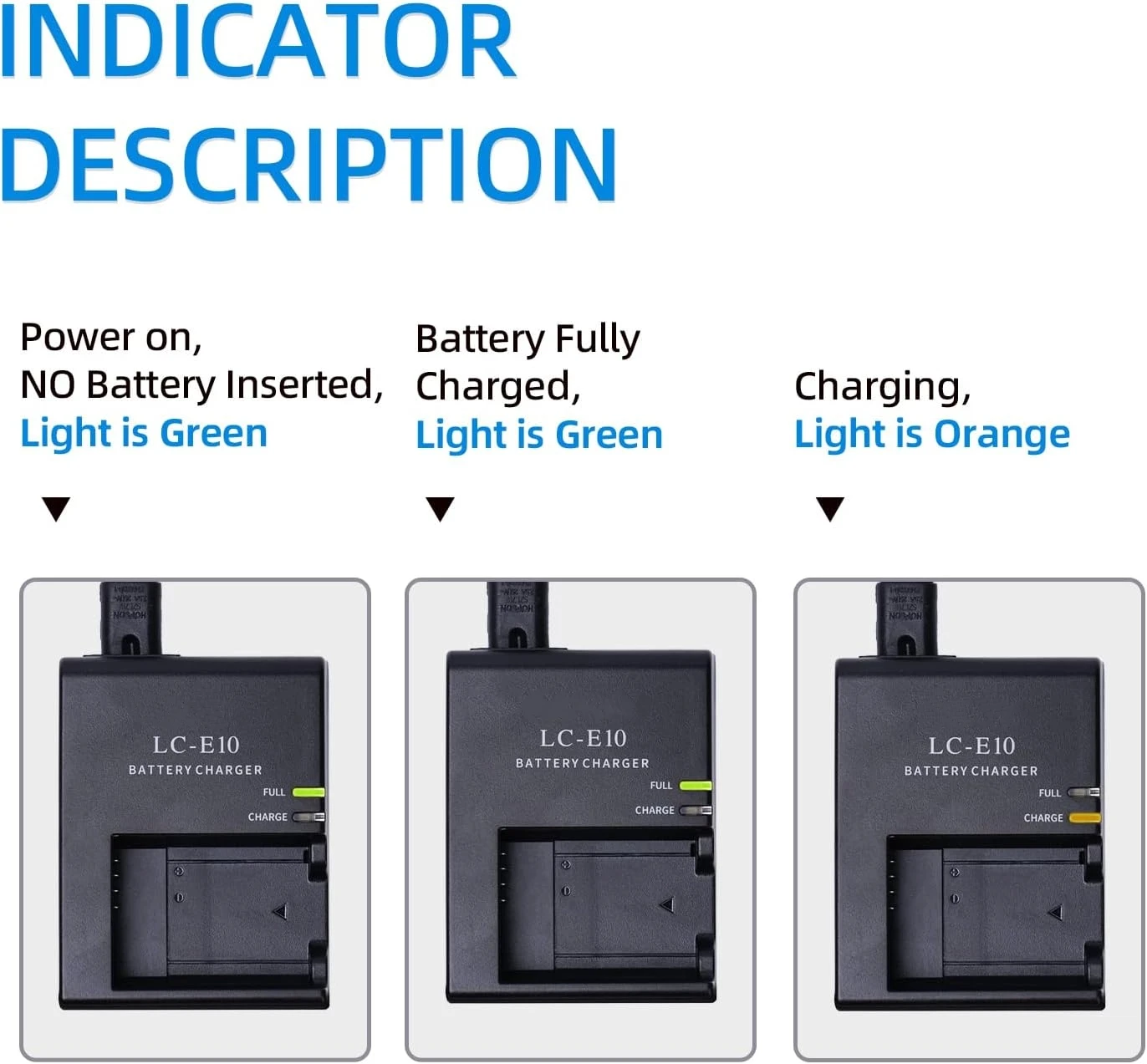 KUTOU New LC-E10C Camera Battery Charger For Canon LP-E10 Battery EOS 1100D 1200D 1300D KISS X50 X70 X80 Rebel T3 T5 T6 Cameras