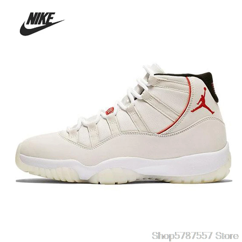 

Nike Air Jordan 11 Platinum Tint Men Basketball Shoes Women Unisex Gym Training Boots Ankle Outdoor Sneakers 378037-016
