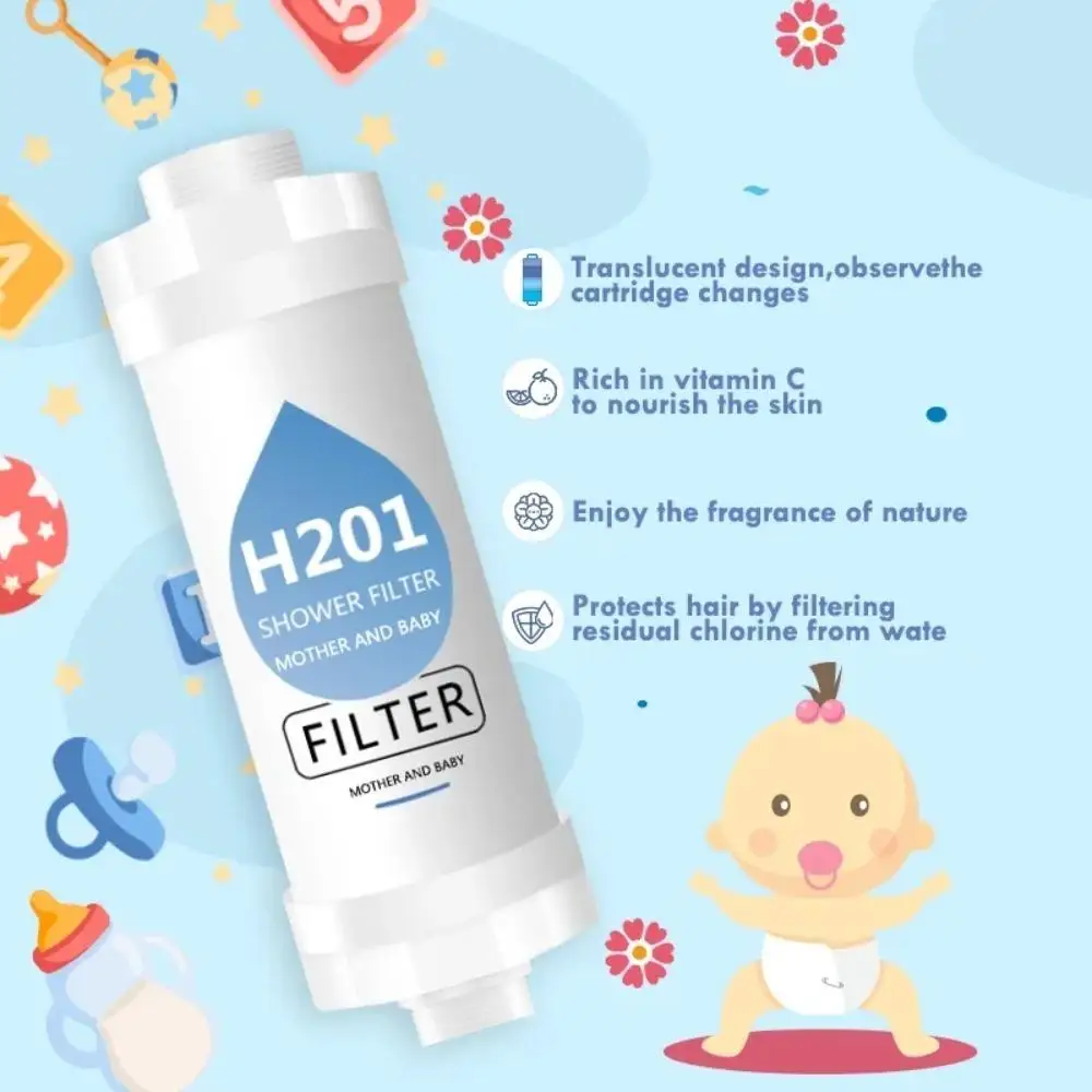 3-in-1 Dusch-Wasserfilter zur Chlorentfernung, Schützt Haar und Haut, Universell Passend für die Meisten Duschköpfe, Badezimmer-Wasserfilter – Detail 6