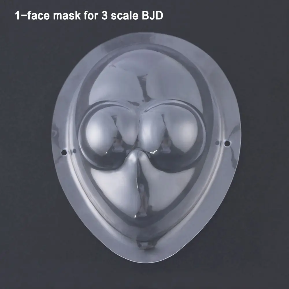 1/12 1/8 1/6 1/4 Head Clear Silicone Wig Cap Protection Cover Makeup Transparent Protection Cover for BJD Doll 2023 new