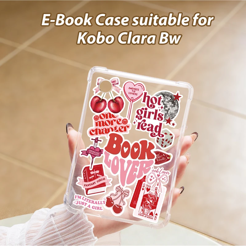 Clear Protective TPU Soft E-Reader Case