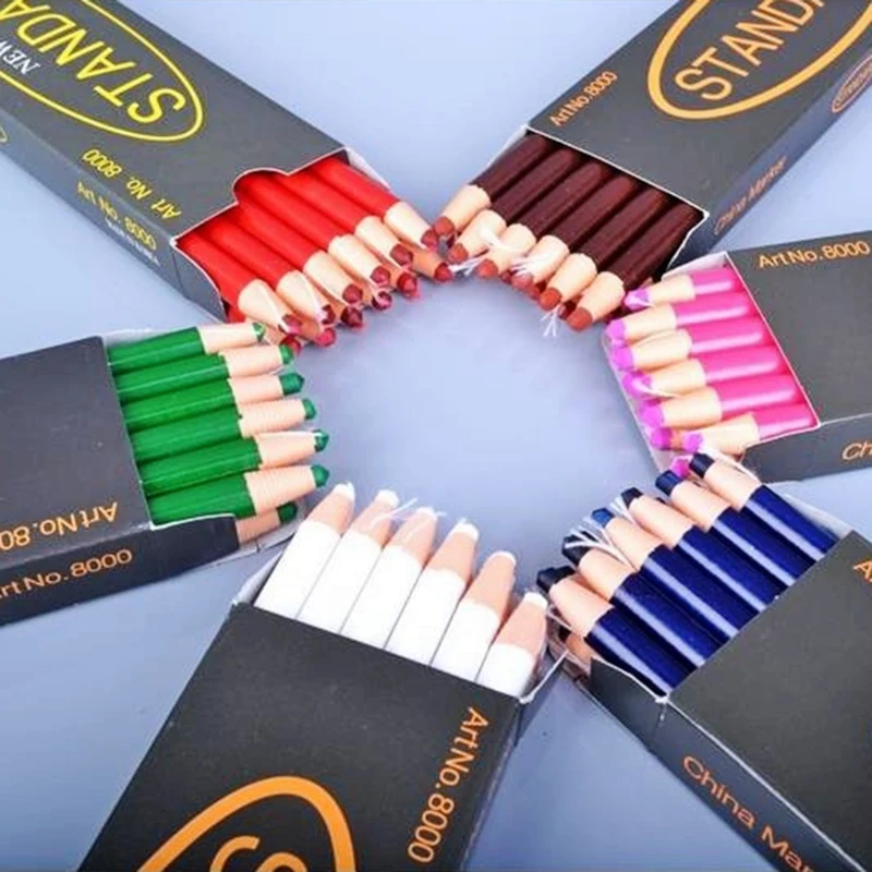 Marker Sewing Tools Oily Crayons Pencils Practical China Markers Wax Drawing Marking Colored Peel-Off Grease colored crayons color pencils peel markers sewing marker pen