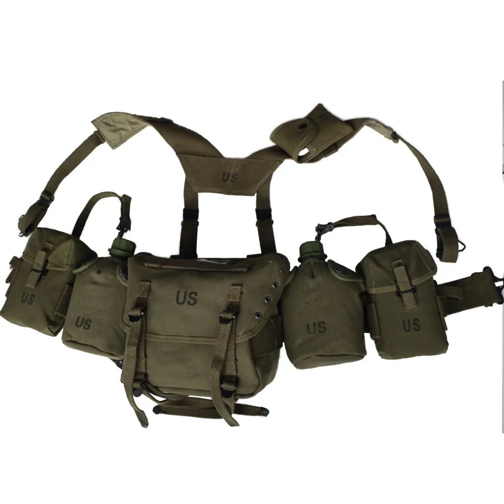 **ジョンソン** WW2装備 ポーチ、バッグ、ベルトセット レプリカ ジョンソン** WW2装備 ポーチ、バッグ、ベルトセット レプリカ