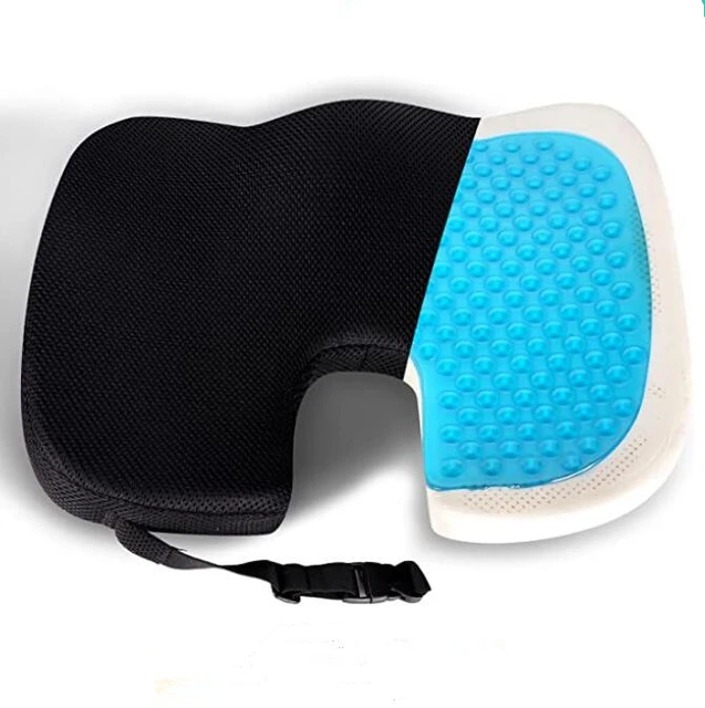 Car U-Shape Seat Cushion gel new Travel Breathable Seat Cushion