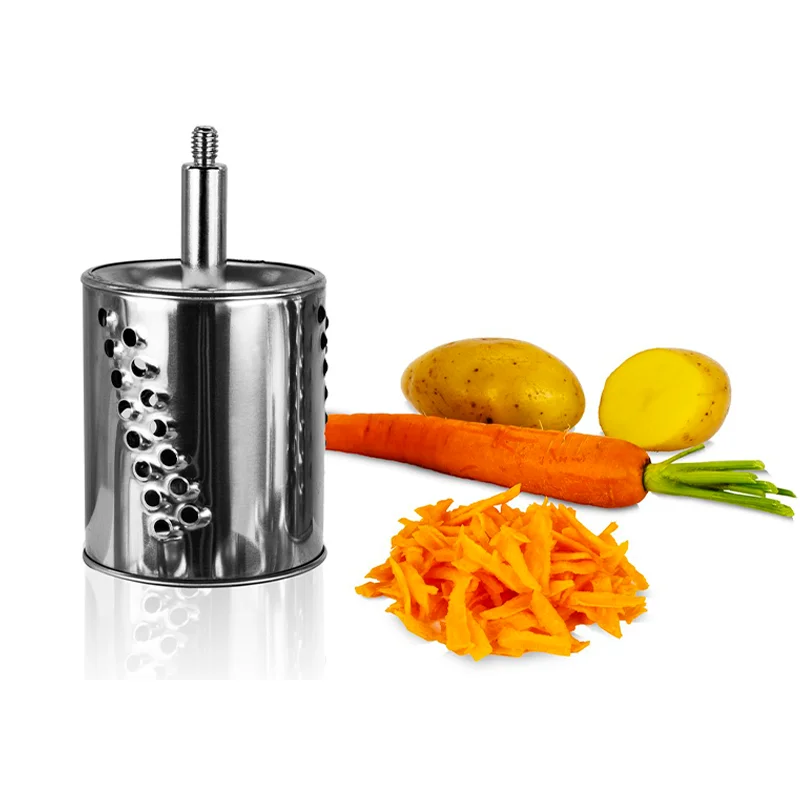 MASTER FENG Multi functional kitchen rotary nut & cheese grater vegetable shredder fruits slicer with 5 drums kitchen chopper