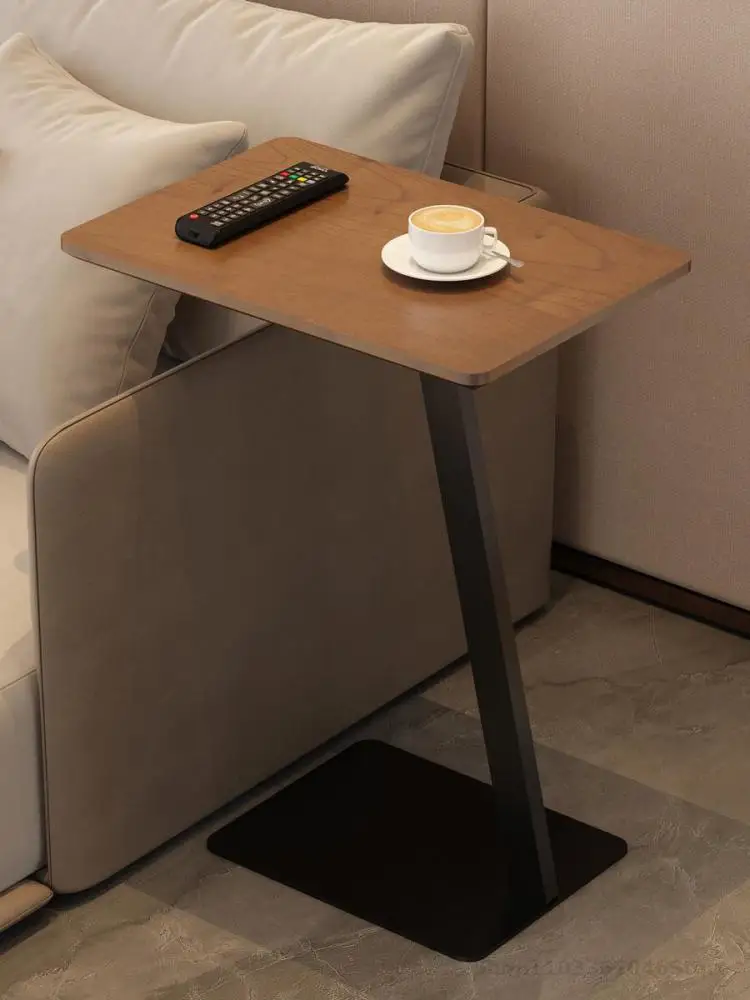 Creative Solid Wood Sofa Side Table Removable Mini Living Room Small Coffee Table Corner Side Cabinet Small Apartment