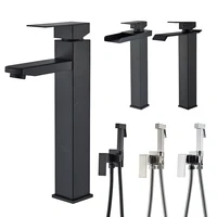 Promotion Bathroom Faucet Brass Bath Shower Set Bathroom Basin Faucet Kitchen Mixer Tap 1