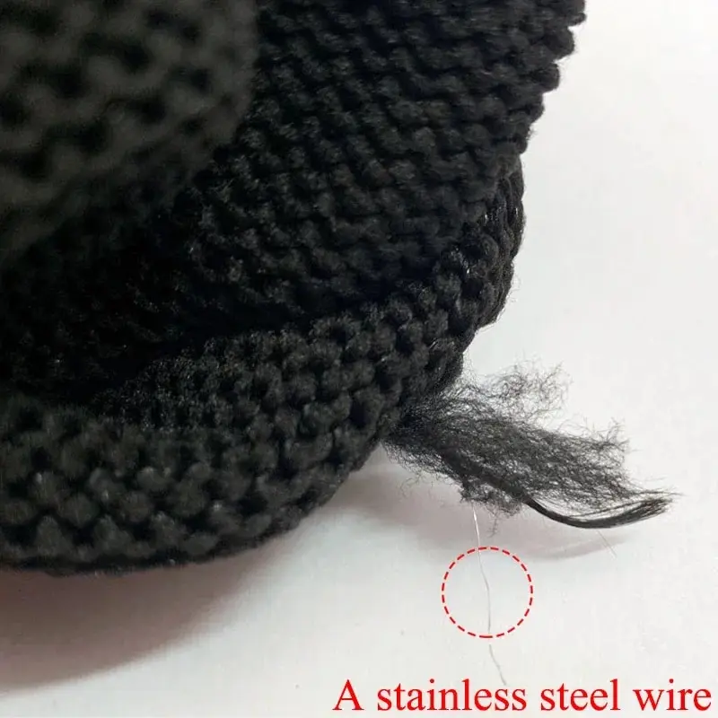 Stainless Steel Wire Cut Resistant Anti-Cutting Safety Protective Gloves Grade 5 1 Pair