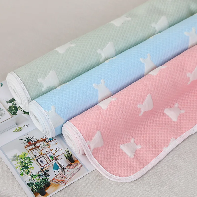 

Cotton diaper pad Waterproof washable baby diaper pad Baby products children's diaper bed pad large size