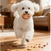 Interactive Chew Toy for Dogs Puppy Teeth Cleaning Molar Bite Resistant Food Dispensing Training Toy for Medium Dogs 4