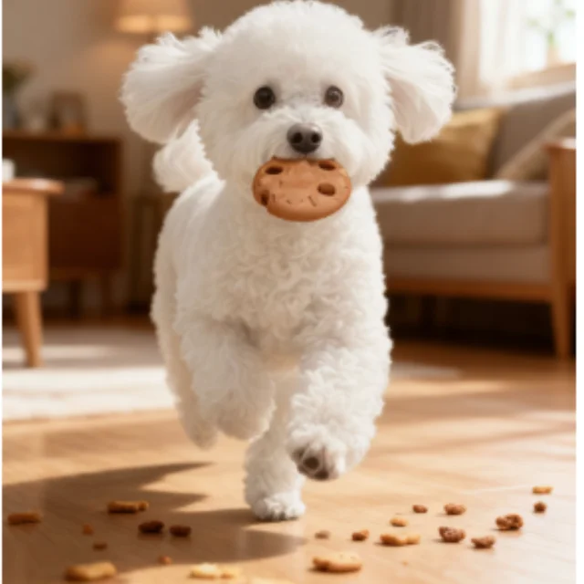 Interactive Chew Toy for Dogs Puppy Teeth Cleaning Molar Bite Resistant Food Dispensing Training Toy for Medium Dogs 4