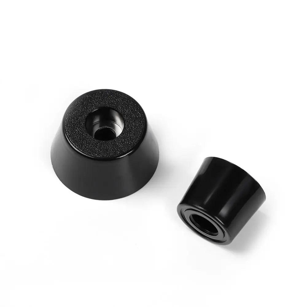 Anti Slip Furniture Legs Feet Conical Rubber Shock Pad Floor Protector 10PCS for Speaker Cabinet Bed Table Box