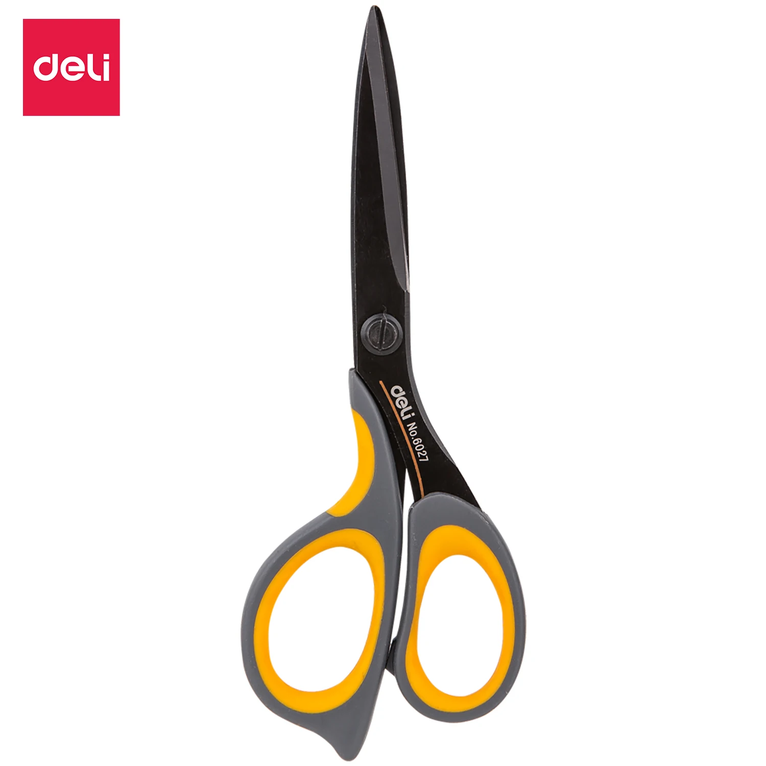  Deli 175mm Alloy Stainless Steel Anti Stick Scissors Stationery Office Student DIY Hand Craft School Tool Supplies 