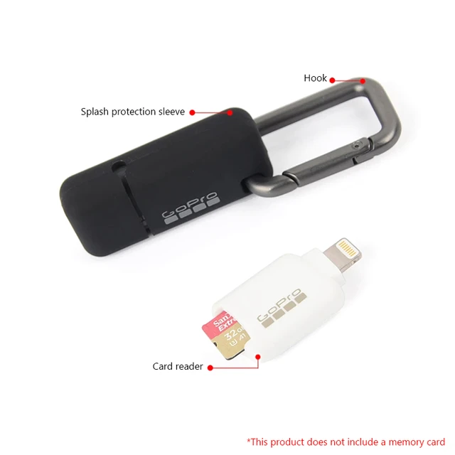 GoPro Quik Key microSD Card Reader (USB TypeC), usb c micro sd