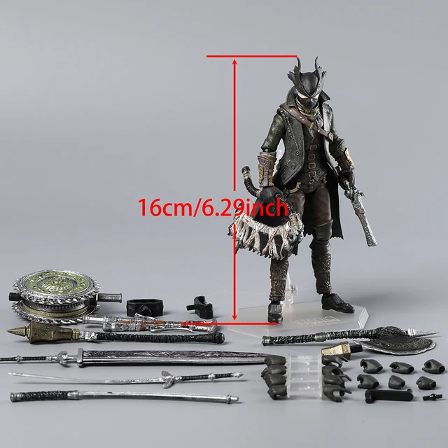 【正規品】Bloodborne figma 狩人 367 Bloodborne Hunter Figma 367-DX PVC Action Figure Collectible Model