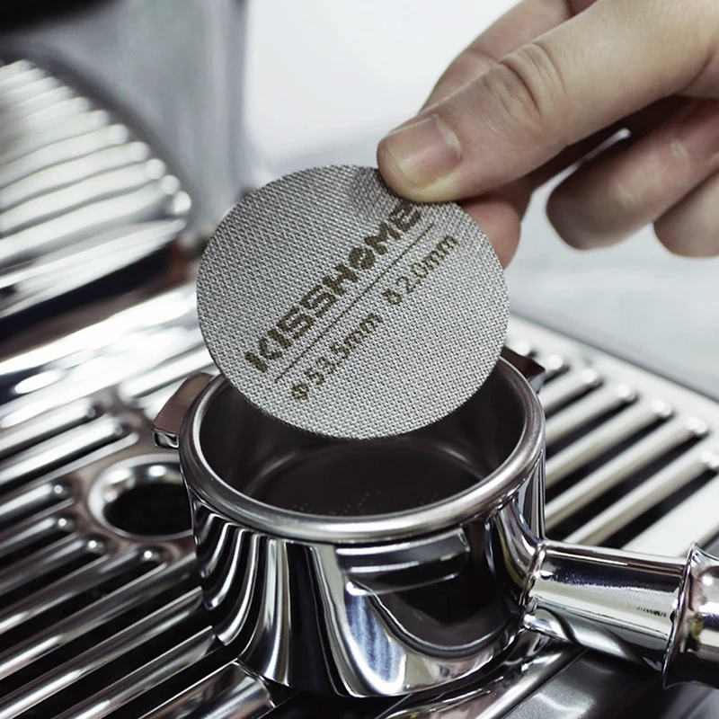 Reusable Espresso Machine Coffee Puck Screen Filter Tool