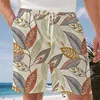 Fun animal dinosaur beach shorts, men's 3D printed surfboard shorts, summer swimsuit, swimming pants, cool ice shorts 4