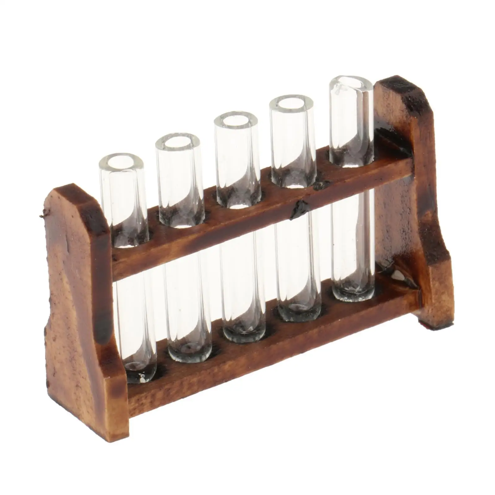

12TH Dollhouse Test Tube Simulation Furniture Model Pretend Play Toy for 1/12 Scale Doll House BJD Doll Parts Study Landscaping