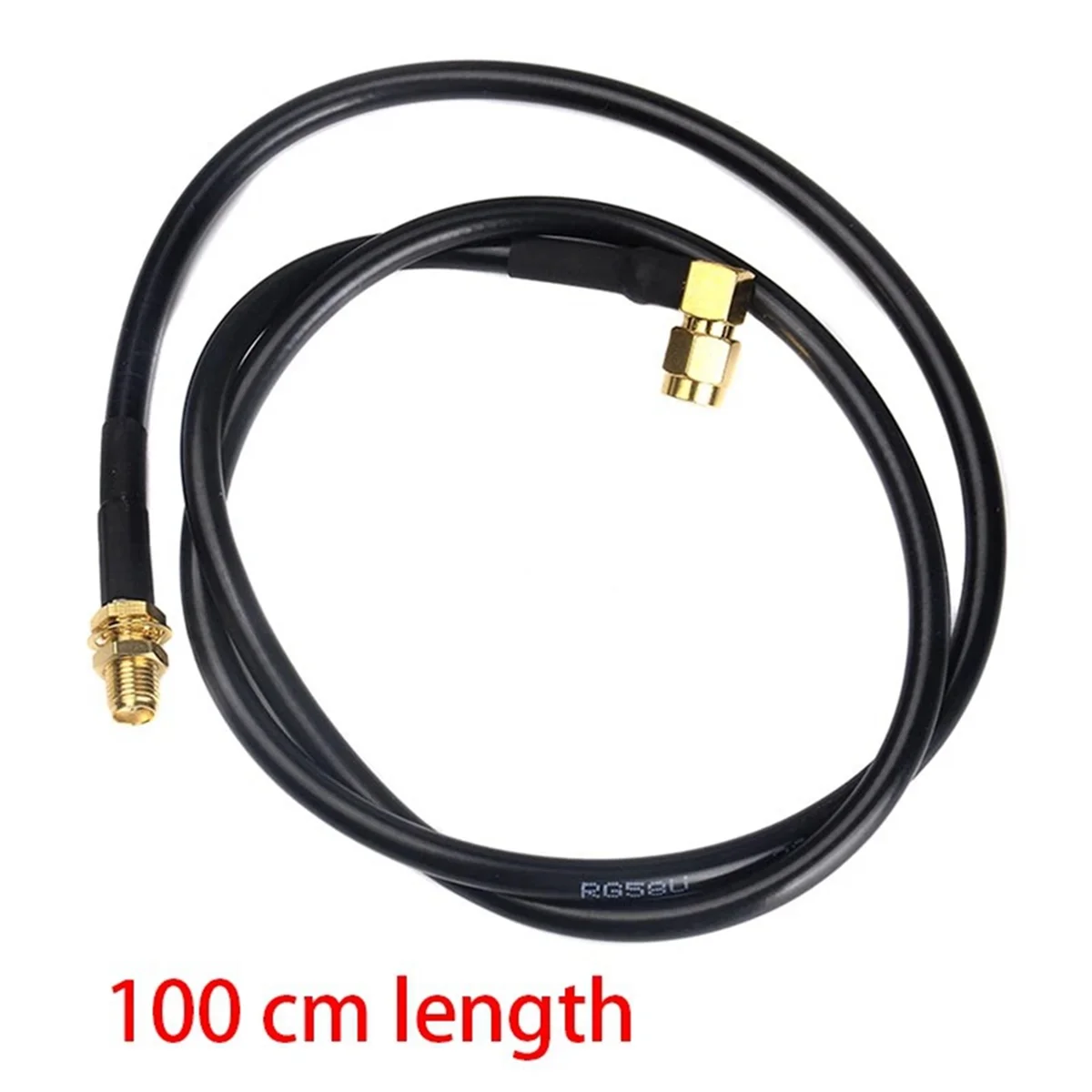 새로운 100cm AR-152 AR-148 SMA 남성-여성 양방향 무전기 안테나 동축 연장 케이블 (바오펑 UV-5R UV-82 UV-9R 무전기용)